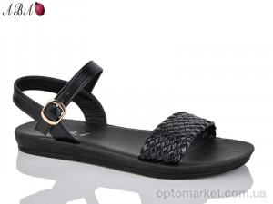 Купить Босоніжки жіночі A02-1 Aba чорний