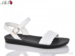 Купить Босоніжки жіночі A02-2 Aba білий