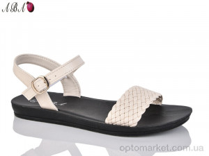 Купить Босоніжки жіночі A02-3 Aba бежевий