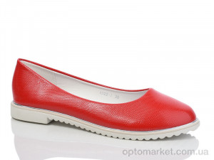 Купить Балетки жіночі A022-1 red Башили червоний