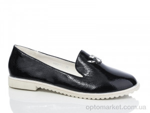 Купить Туфлі жіночі A022-11 black Башили чорний