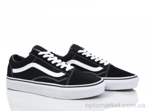 Кеди чоловічі A0281 V.ns чорний оптом от Optomarket