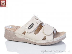 Купить Шльопанці жіночі A04-2 WSMR бежевий