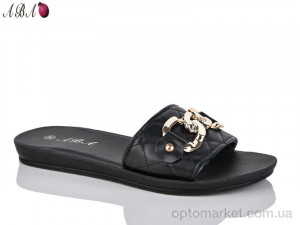 Купить Шльопанці жіночі A05-1 Aba чорний