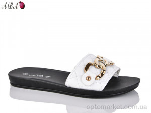 Купить Шльопанці жіночі A05-2 Aba білий