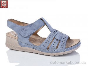 Купить Босоніжки жіночі A05-6 WSMR синій