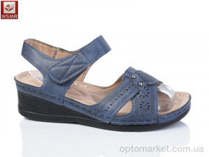 Купить Босоніжки жіночі A06-5 WSMR синій