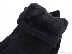 Рукавички чоловічі A1-04 black Королева чорний  оптом от Optomarket