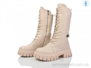 Купить Чоботи жіночі A1-1255-2 Lion бежевий