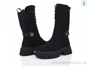 Купить Чоботи жіночі A1-1255-3 Lion чорний