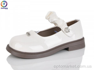 Купить Туфлі дитячі A1-13A Леопард бежевий