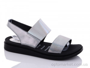 Купить Босоніжки жіночі A102-7 Trendy срібний