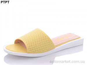 Купить Шльопанці жіночі A103-5 PTPT жовтий