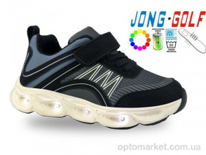 Купить Кросівки дитячі A11652-1 LED JongGolf сірий