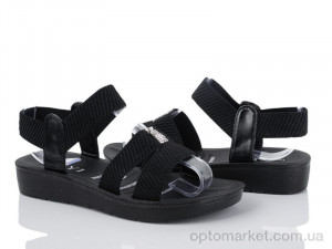 Купить Босоніжки жіночі A12-1 YiYi чорний