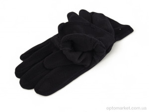 Рукавички чоловічі A12-NK black Number one чорний  оптом от Optomarket