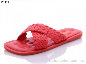 Купить Шльопанці жіночі A122-3 PTPT червоний