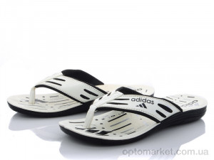 Шльопанці дитячі А12 A.idas білий  оптом от Optomarket