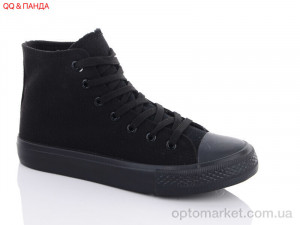 Купить Кеди унісекс A135-1 QQ shoes чорний