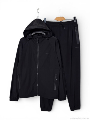 Купить Спортивний костюм чоловічі A157-1 black Audsa чорний