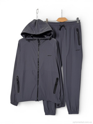 Купить Спортивний костюм чоловічі A157-1 d.grey Audsa сірий