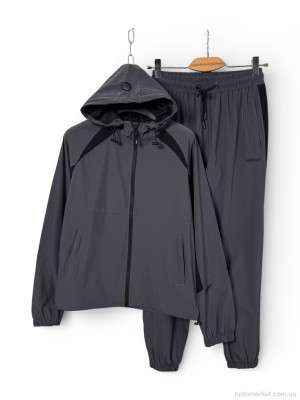 Купить Спортивний костюм чоловічі A158 d.grey Audsa сірий