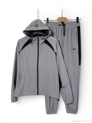 Купить Спортивний костюм чоловічі A158 l.grey Audsa сірий