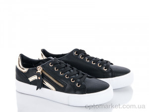 Купить Кросівки жіночі A1618 black Class Shoes чорний