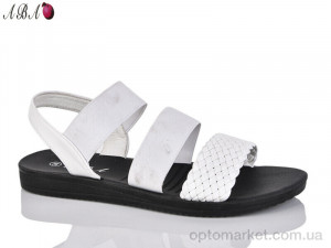 Купить Босоніжки жіночі A17-2 Aba білий