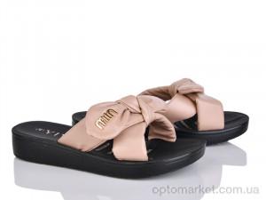 Купить Шльопанці жіночі A17-5 YiYi коричневий