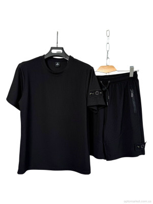 Купить Спортивний костюм чоловічі A187 black Audsa чорний