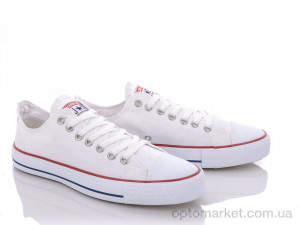 Кеди чоловічі A1986-1 C.nverse білий  оптом от Optomarket