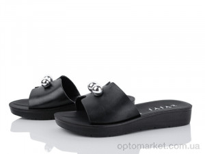 Купить Шльопанці жіночі A21-1 YiYi чорний