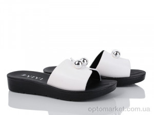 Купить Шльопанці жіночі A21-2 YiYi білий