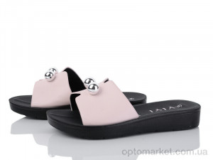 Купить Шльопанці жіночі A21-3 YiYi бежевий