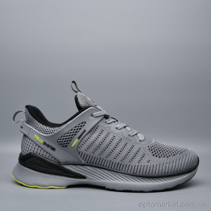 Кросівки чоловічі A219-6 New Yike сірий  оптом от Optomarket