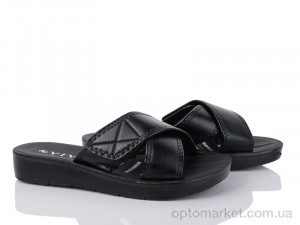 Купить Шльопанці жіночі A22-1 YiYi чорний