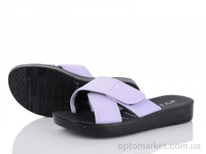Купить Шльопанці жіночі A22-6 YiYi фіолетовий