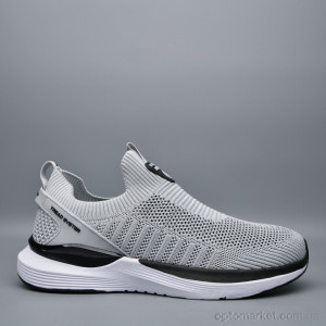 Кросівки чоловічі A227-5 New Yike сірий  оптом от Optomarket