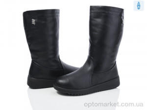 Купить Чоботи жіночі A2368-1 YAQINIAO чорний