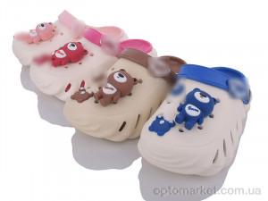 Купить Крокси дитячі A2405-1 mix YZY бежевий