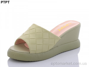 Купить Шльопанці жіночі A251-7 PTPT зелений