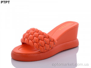 Купить Шльопанці жіночі A252-11 PTPT помаранчевий