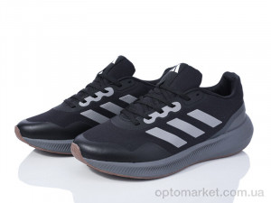 Кросівки чоловічі A2520-5 A.idas чорний оптом от Optomarket