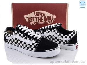 Кеди чоловічі A281-7 V.ns чорний  оптом от Optomarket