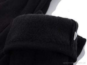 Рукавички чоловічі A3 black трикотаж RuBi чорний  оптом от Optomarket