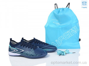 Купить Футбольне взуття чоловічі A304-1B Saifenu синій