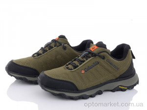 Кросівки чоловічі A3046-5 C.lumbia зелений  оптом от Optomarket