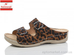 Купить Шльопанці жіночі A305-15 Saimaoji коричневий