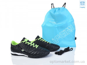 Купить Футбольне взуття чоловічі A307-1A Saifenu чорний